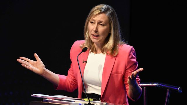 El Partido de los Trabajadores Socialistas llevó a Miriam Bregman como candidata a presidente.