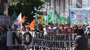 movilizados. Contra la reforma laboral, previsional y el pacto fiscal.