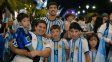 Los festejos en Paraná. Los festejos en Paraná.