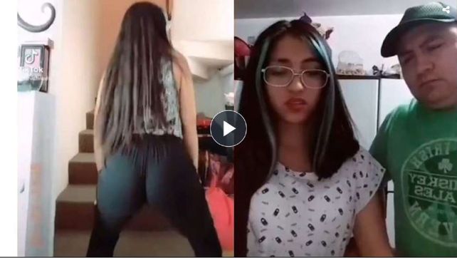 Una joven subió un video bailando twerking y su papá le hizo pedir disculpa