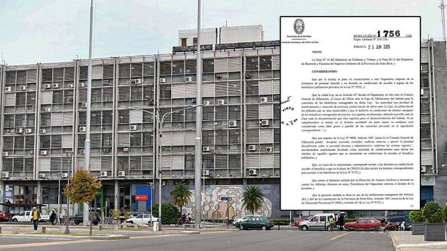 El Consejo General de Educación (CGE) publicó la Resolución 1.756/25 con los nombres de docentes en condición de jubilarse y los convocó a iniciar el trámite