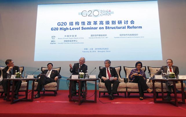 En Shanghai. Los ministros de Finanzas del G-20 debatieron sobre los desafíos del nuevo contexto mundial.