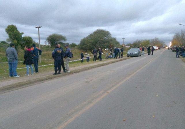 Un chico que vive en las inmediaciones encontró el cuerpo de Gisela