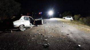 Un muerto en un fuerte choque cerca de La Paz.
