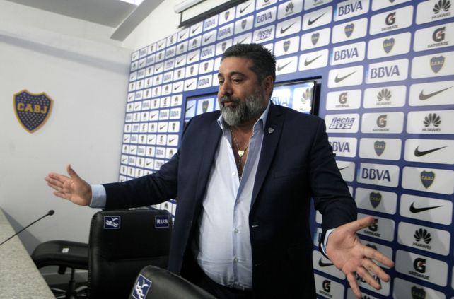 El presidente de Boca