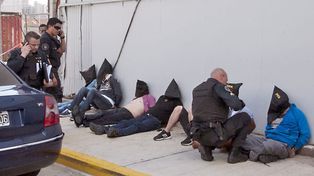 Cayeron 7 asaltantes colombianos tras tirotearse con la policía