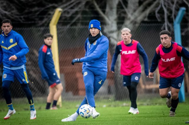 Franco Ibarra estuvo en el primer amiistoso, frente a Central Córdoba, pero no ante Sarmiento.