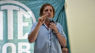 Oscar De Isasi, secretario gremial de ATE y secretario general de la CTA-A en la provincia de Buenos Aires.