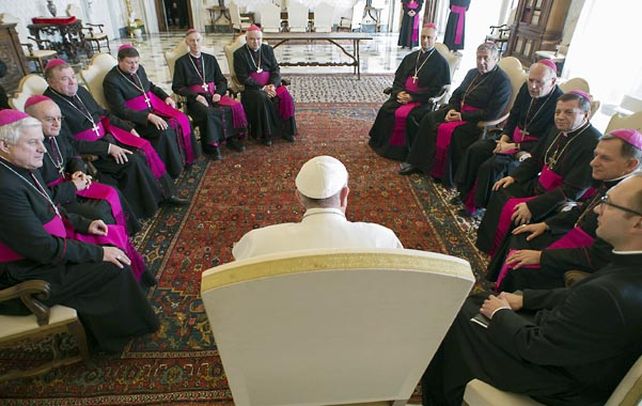 Cuaresma. El Papa reunido con los obispos de Ucrania