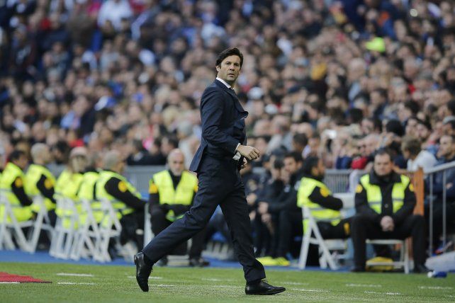 Hombre de la casa. Santiago Solari fue jugador y entrenador del poderoso Real Madrid de España.