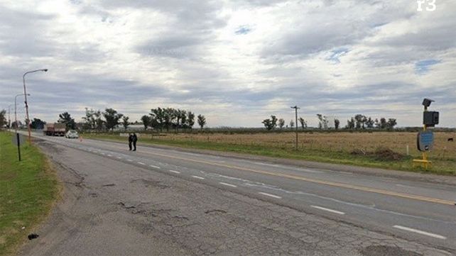 Ruta nacional 34 a la altura de Luis Palacios