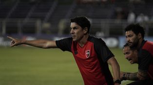 Larriera pudo trabajar en Uruguay lo que pretende insertarle a su versión de Newell’s.&nbsp;