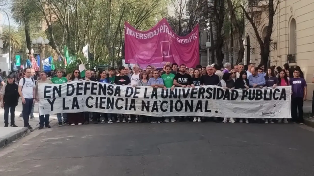 Rosario salió a la calle para pedir por la ley de financiamiento universitario