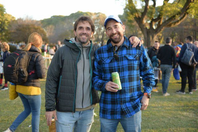 Rafael De Luise y Nicolás Lamas