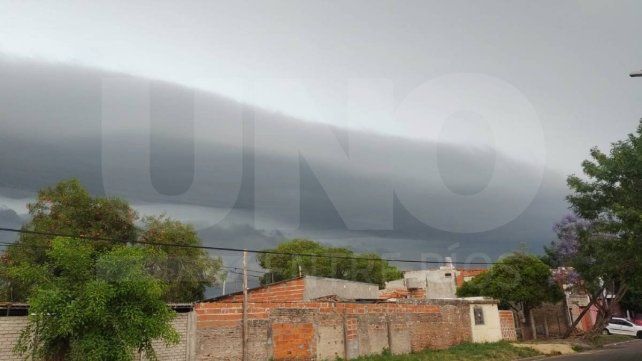 Se esperan tormentas para este lunes en Entre Ríos.