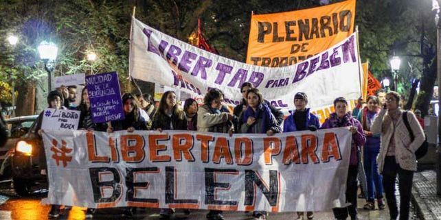 Triunfo. El sábado se concretó una marcha nacional en favor de Belén.&nbsp;
