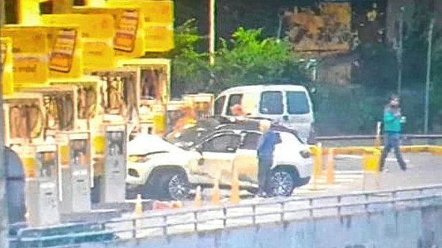 La foto de Tiago Palacios en pleno festejo antes del accidente