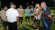 invitado de lujo: daddy yankee estuvo en el entrenamiento de la seleccion