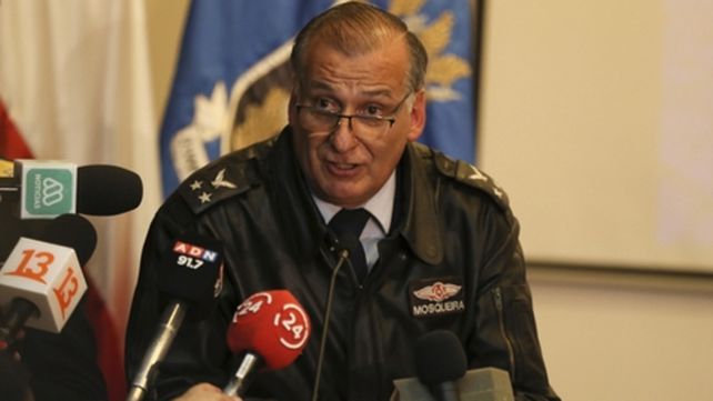 anuncio. El general de la Fuerza Aérea (FAch) chilena