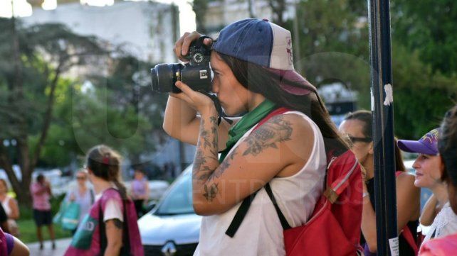 La tradicional movilización de mujeres