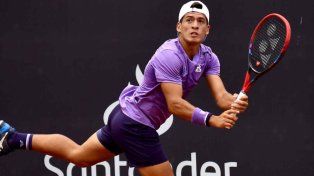 Sebastián Báez cayó con Gael Monfils y se despidió en Shanghai