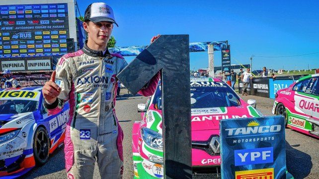 Ignacio Montenegro con el uno en la clasifiación de TC 2000 en Paraná.