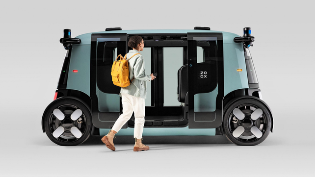 Zoox y Amazon presentaron su robotaxi a mediados de diciembre.