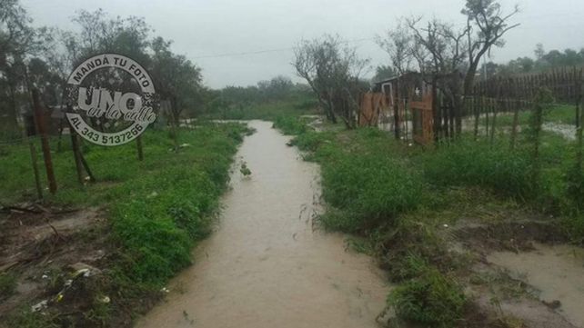 La zona norte de Concordia sufre las consecuencias de la lluvia