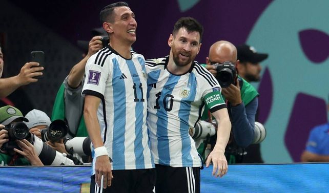 Di María fue compañero de Leo hasta la Copa América 2023.