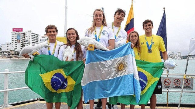 Romina Inwinkelried de Libertad de San Jerónimo Norte logró la segunda medalla de oro en Ecuador.