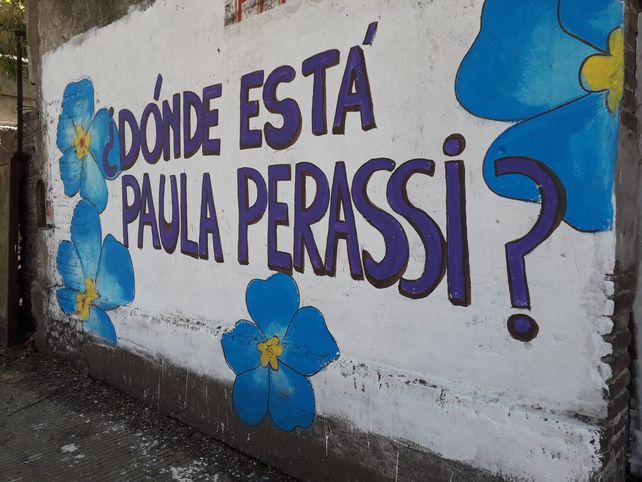 Para recordarla. El mural pintado en San Lorenzo.