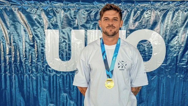 Francisco Giusti: campeón mundial de SUP y orgullo entrerriano.