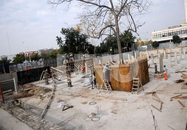 Otra imagen del avance obras
