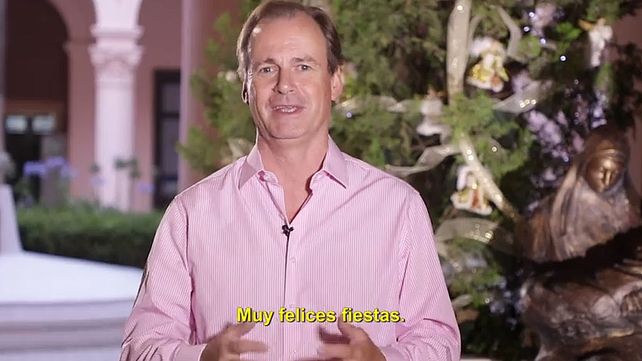Espero que esta Navidad nos encuentre reunidos en la mesa familiar