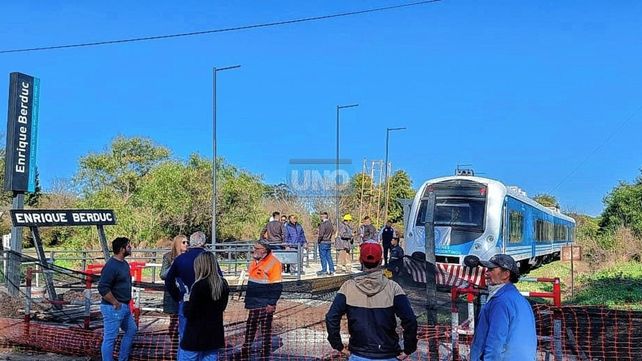 En quince días el tren llegará hasta la escuela Almafuerte