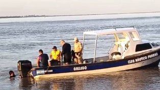 Buscan a una persona que cayó al río Paraná en el Parque Costero.