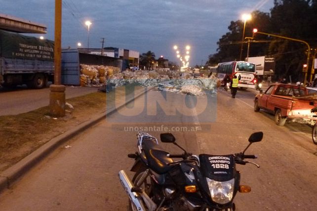 Grave accidente en la esquina de avenida Blas Parera y Gorriti
