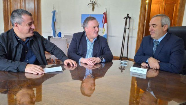 El senador Felipe Michlig mantuvo una reunión de trabajo con el Fiscal de Estado