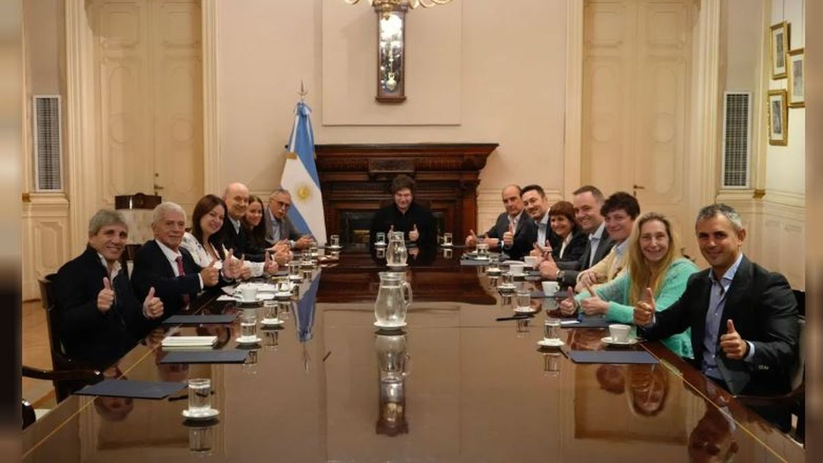 El presidente Javier Milei celebró el respaldo de Estados Unidos con la ...