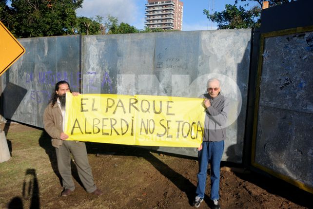 Siguen adelante los trabajos en el Parque Alberdi