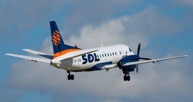 Rosario: un avi&oacute;n de Sol debi&oacute; regresar a Fisherton por desperfecto en pleno vuelo