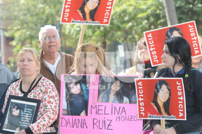 Familiares de Melina marcharon a Tribunales para pedir justicia