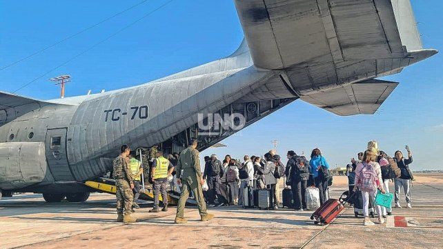 El operativo Regreso Seguro se inició con el envío del Hércules