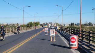 Este jueves vuelven a interrumpir el tránsito sobre el puente Carretero