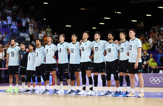 Los jugaodres de la selección de vóley no pudieron conseguir el objetivo al que fueron a los Juegos.