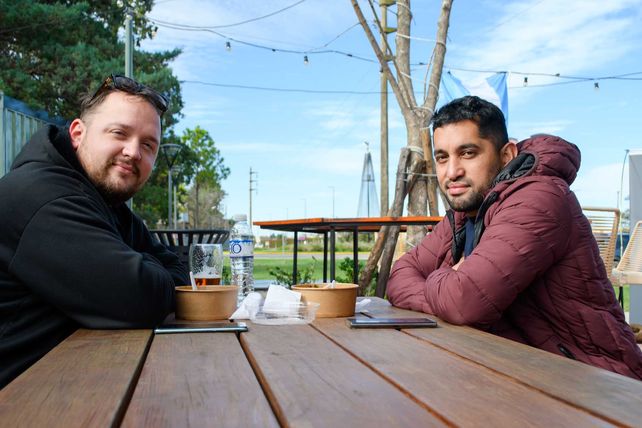 Federico González y Juan Cruz Agüero