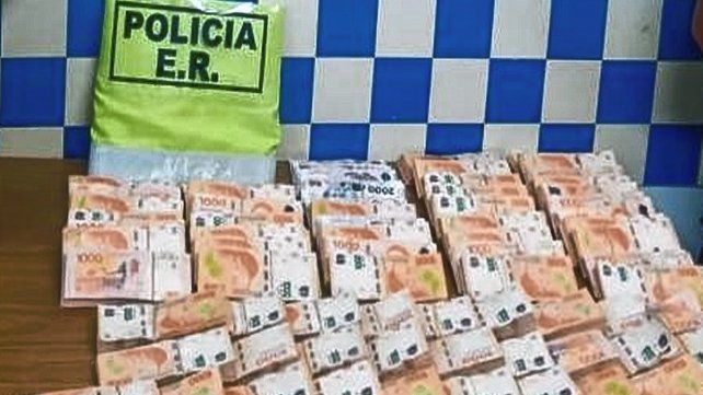 En el secuestro del dinero intervino personal policial apostado en el Puesto Caminero Paso Cerrito.