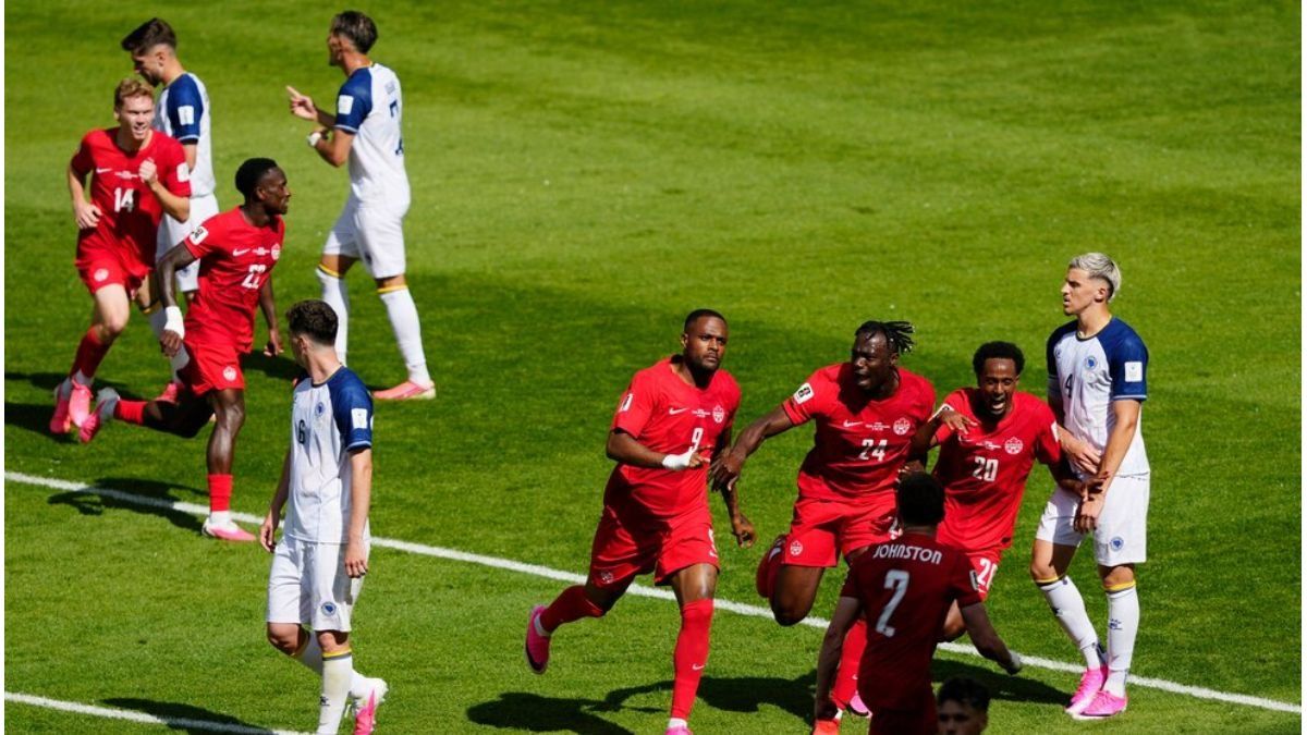 En su estreno en el Mundial 2026, el local Canadá rescató un empate contra Bosnia