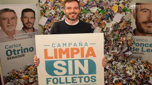 El precandidato a concejal de la ciudad de Santa Fe, Franco Ponce de León