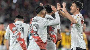River y una gran racha de partidos ganados en su estadio.